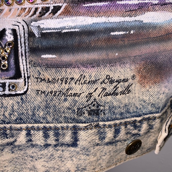 Rare Vintage Tony Alamo Beverly Hills Denim Jacket - Picture 6 of 14